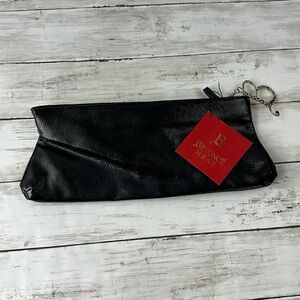 Beyoncé Black Clutch faux leather NWT Purse